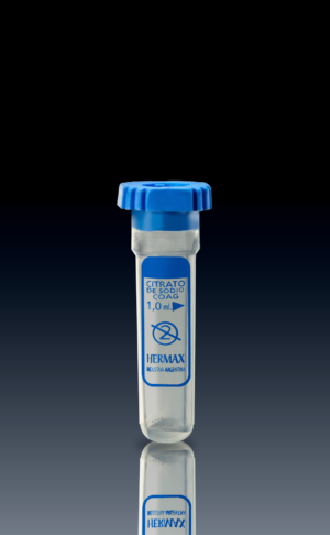 Tubo 12x44 PP COAG 1ml Tapa Perforable