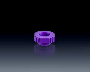 Tapón Perforable FLAT 12mm Lila